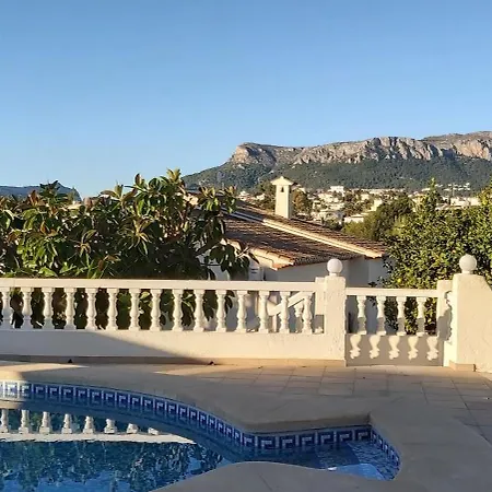 Вилла Gran Palmeras With Private Pool & Amazing View Кальпе