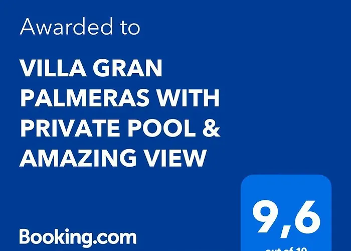 Вилла Gran Palmeras With Private Pool & Amazing View *